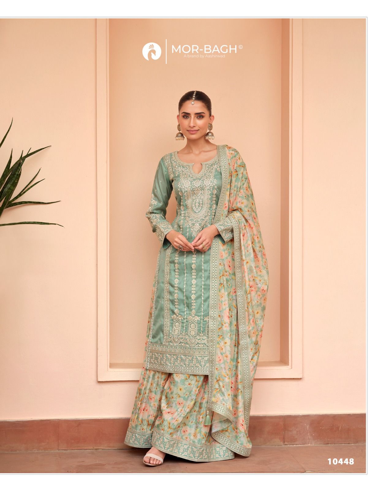 Sonali Aashirwad Creation Mor Bagh Simar Readymade Plazzo Style Suits Manufacturer India