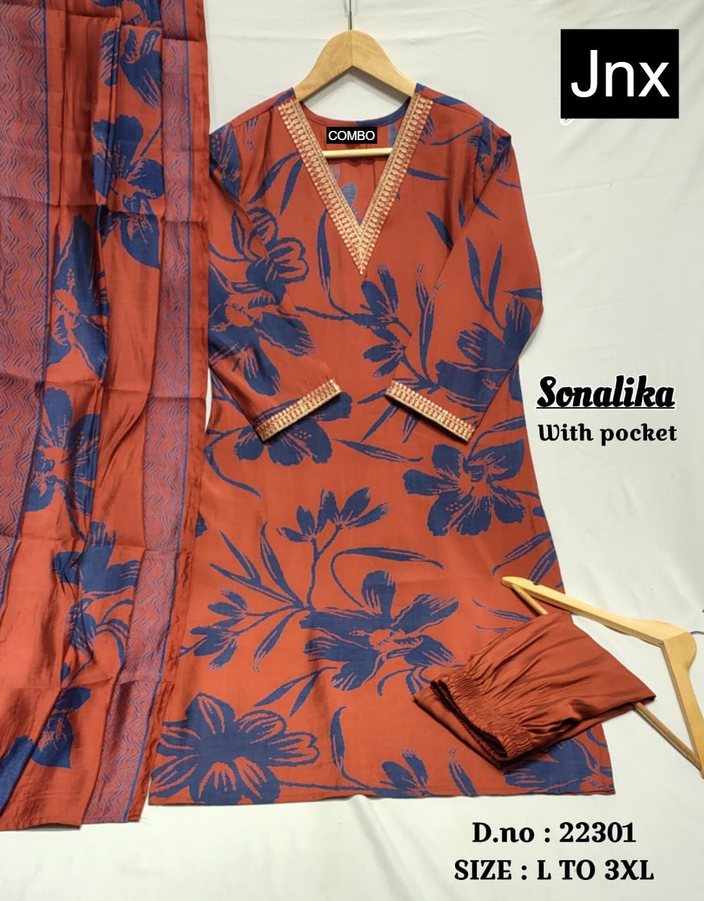 Sonalika Jnx Modal Readymade Pant Style Suits Manufacturer Ahmedabad
