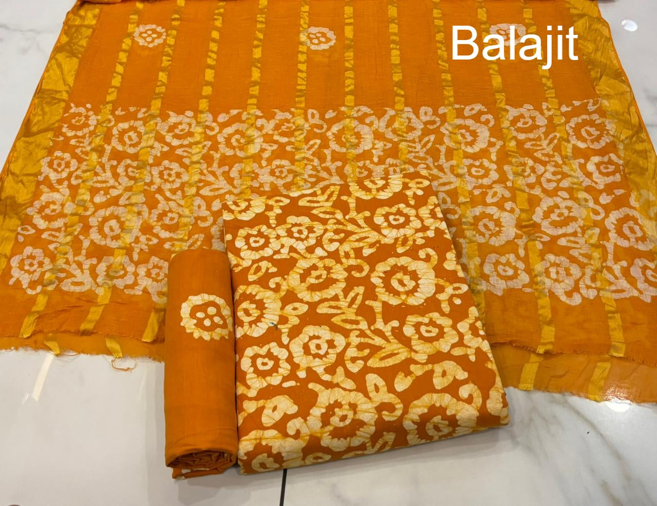 Special 2.25 Mtr Bottom Balajit Cotton Salwar Suits Manufacturer Ahmedabad