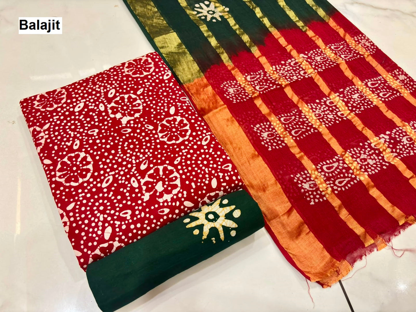 Special 2.50 Bottom 2508 Balajit Poplin Salwar Suits Wholesale Price