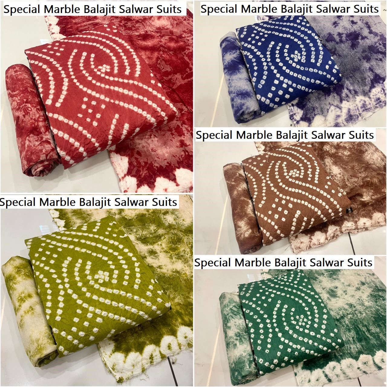 Special Marble Balajit Cotton Sartin Salwar Suits Wholesaler India
