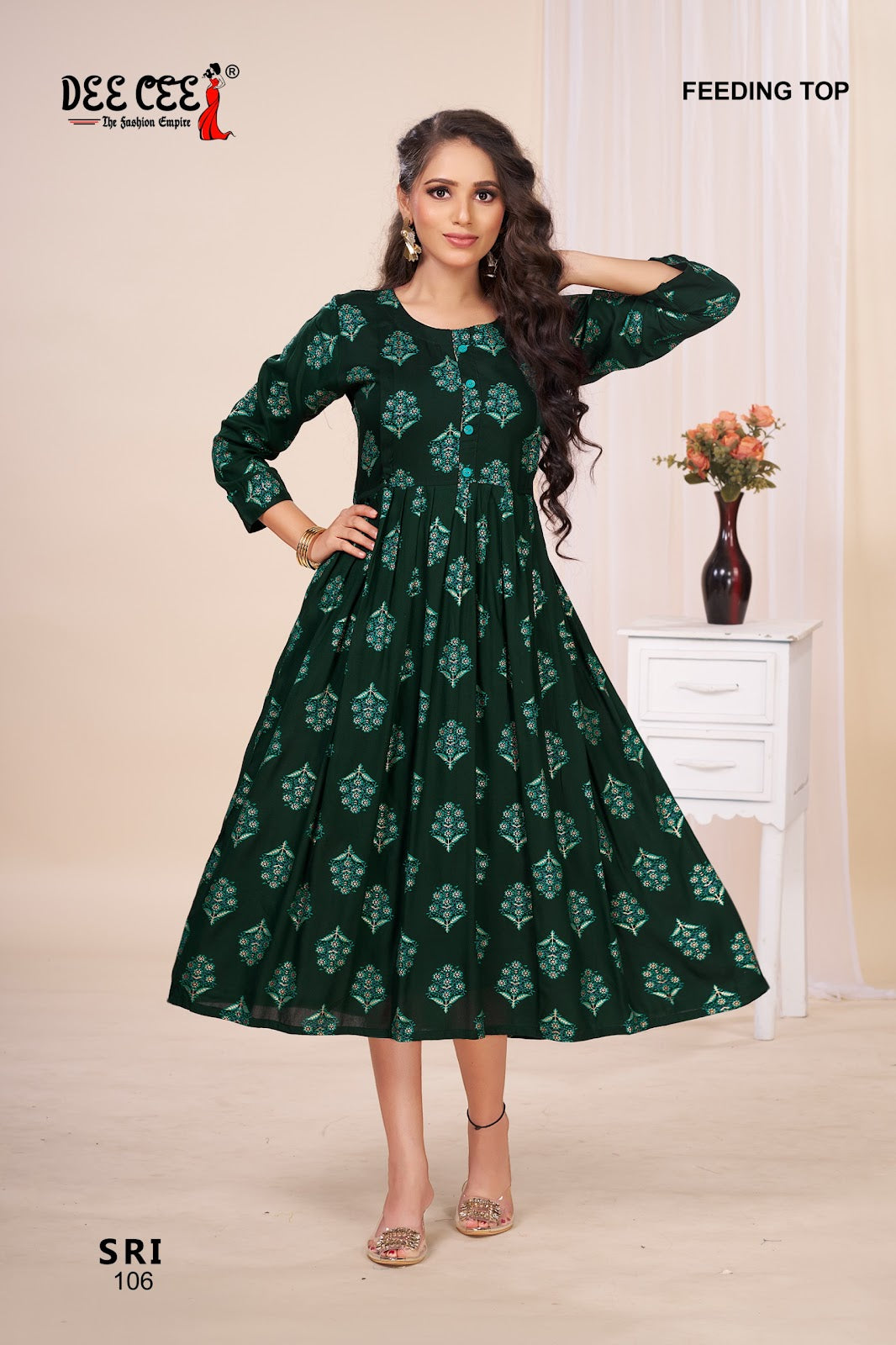Sri Deecee Rayon Feeding Kurtis Manufacturer