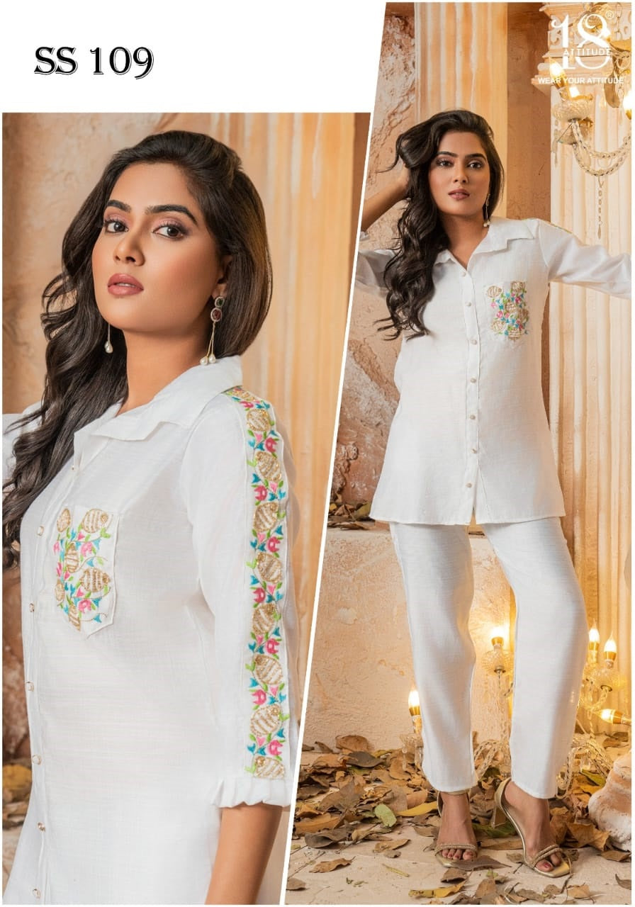 Ss 109 18 Attitude Vatican Co Ord Set Supplier India