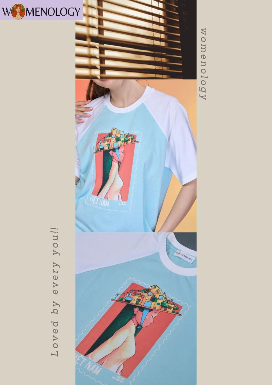 Ssc J F25 A Womenology Cotton Women Oversized Tshirt Wholesaler India