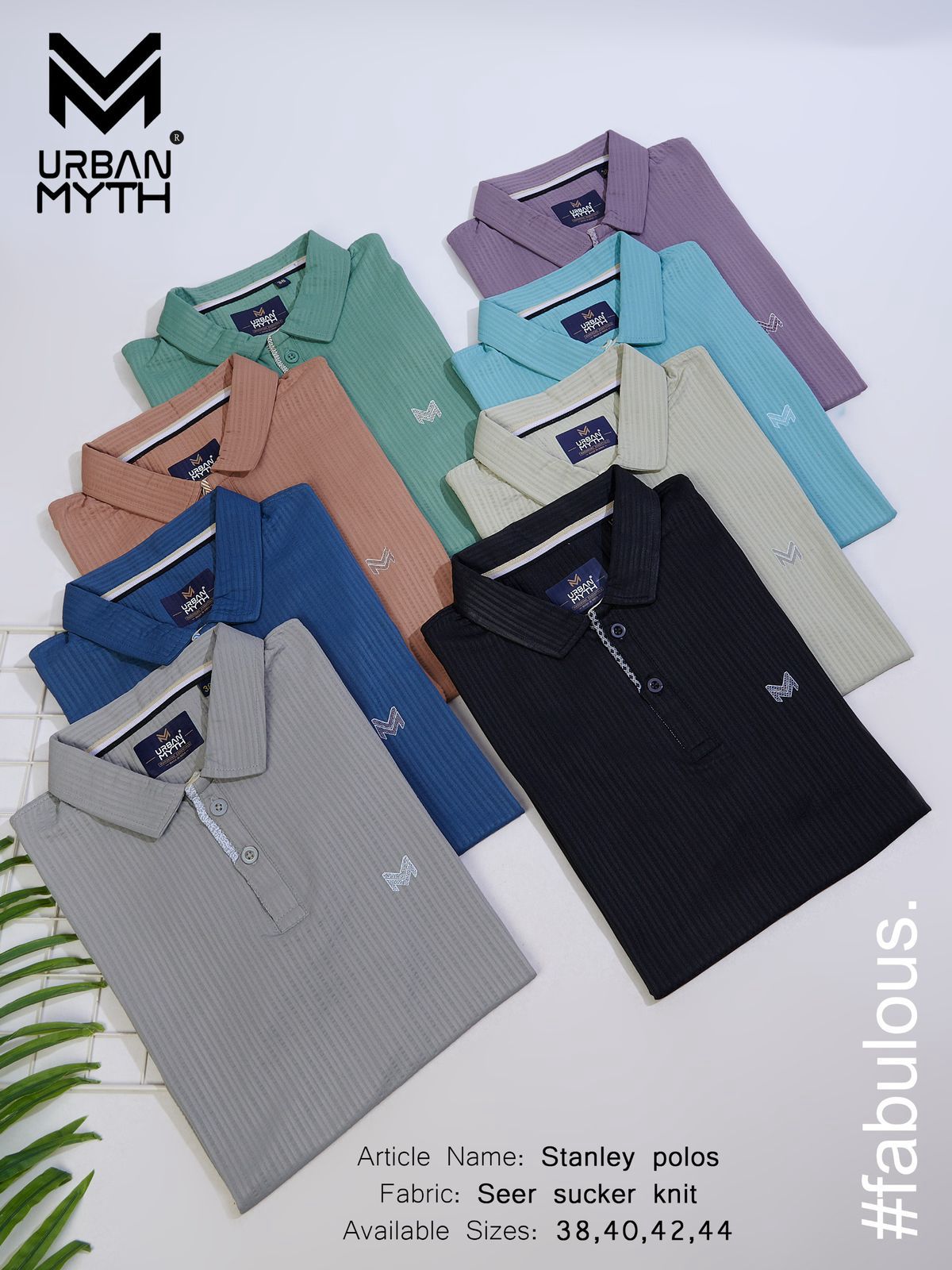 Stanley Polos Urban Myth Knit Mens Tshirts Exporter Gujarat