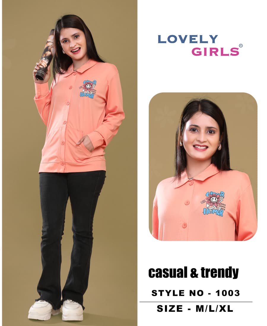 Style 1003 Summer Coat Lovely Tencil Girls Top Supplier India