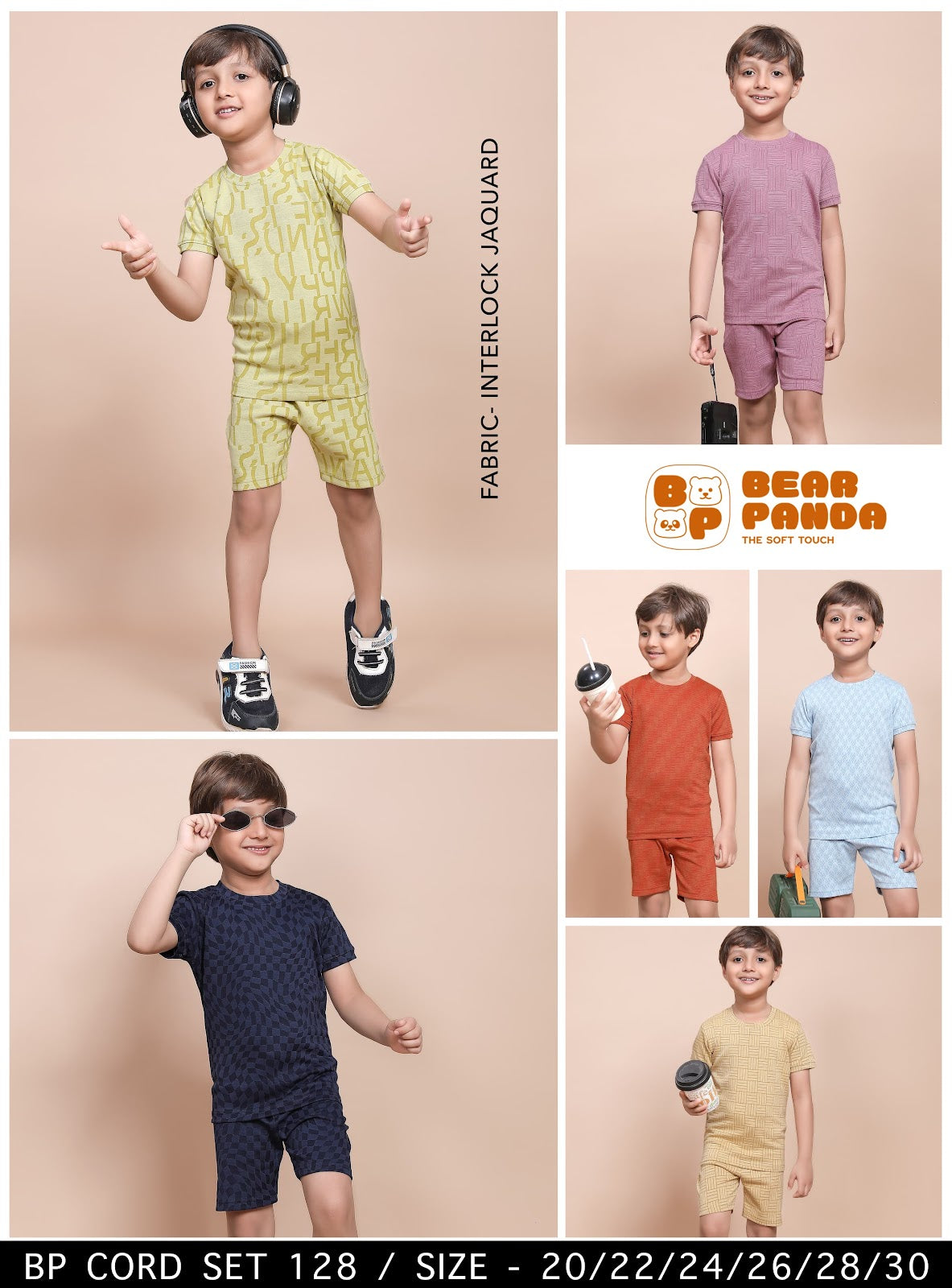 Style 128 Bp Jacquard Boys Co Ord Set Manufacturer Gujarat