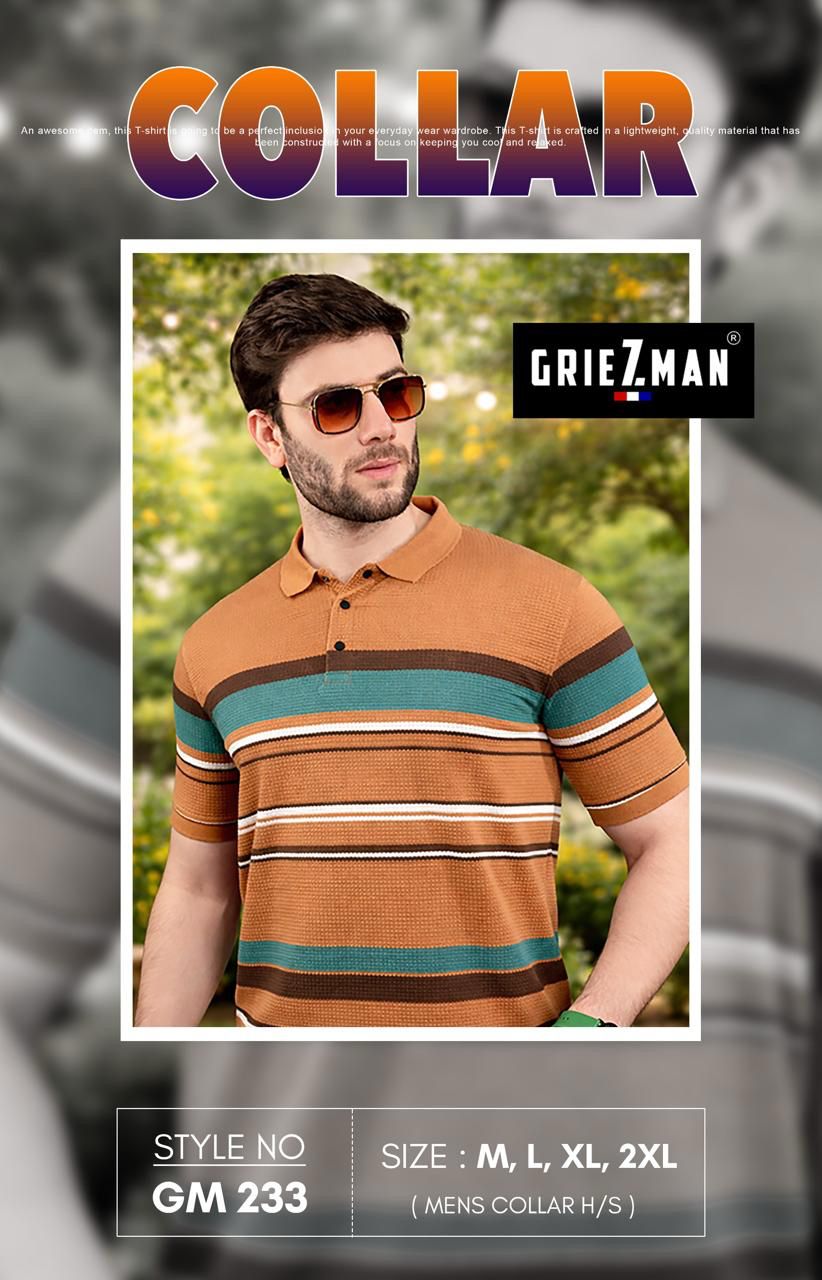 Style Gm 233 Griezman Auto Stripes Mens Tshirts Wholesale