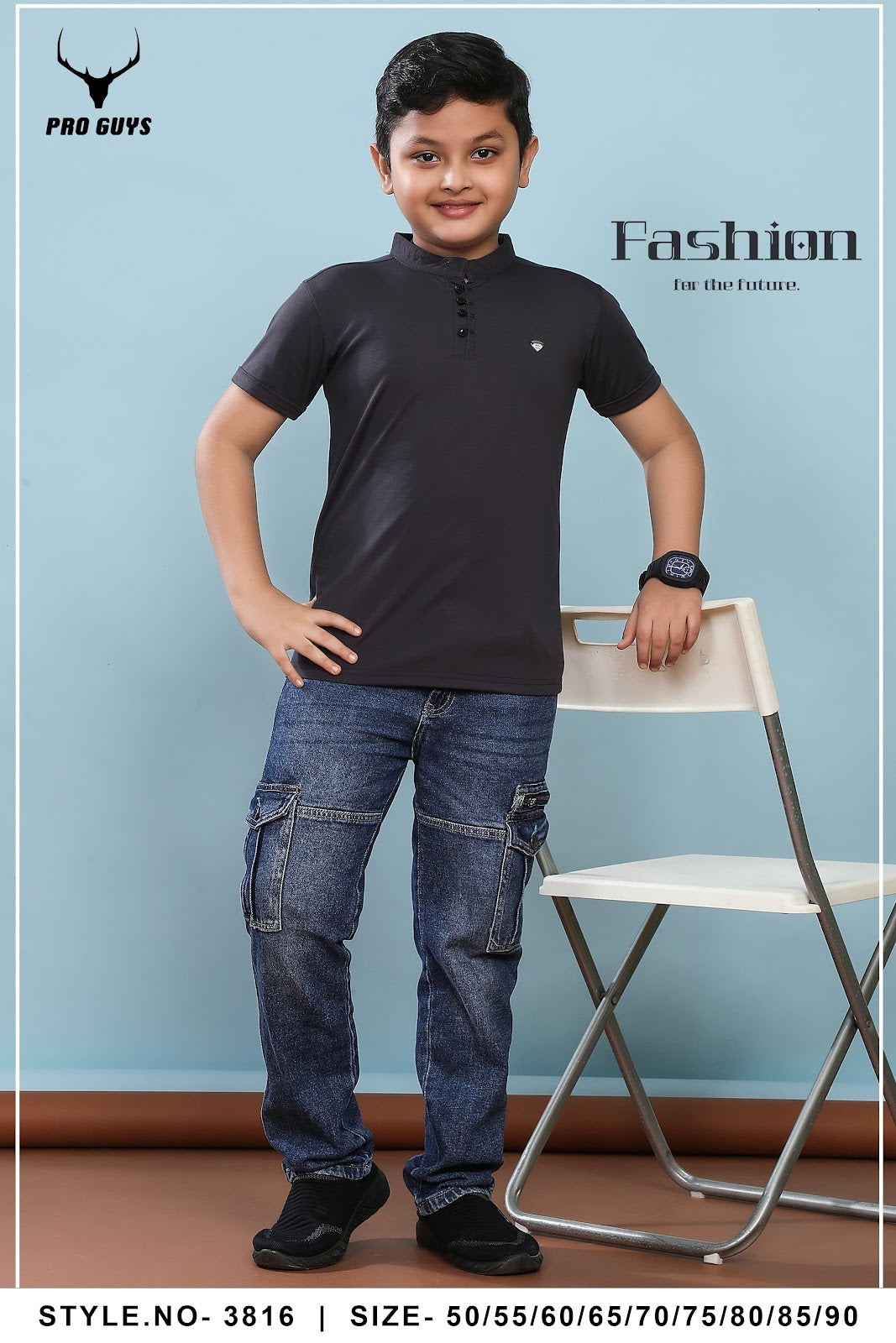 Style No 3816 Pro Guys Tencil Lycra Boys Tshirt Exporter Ahmedabad