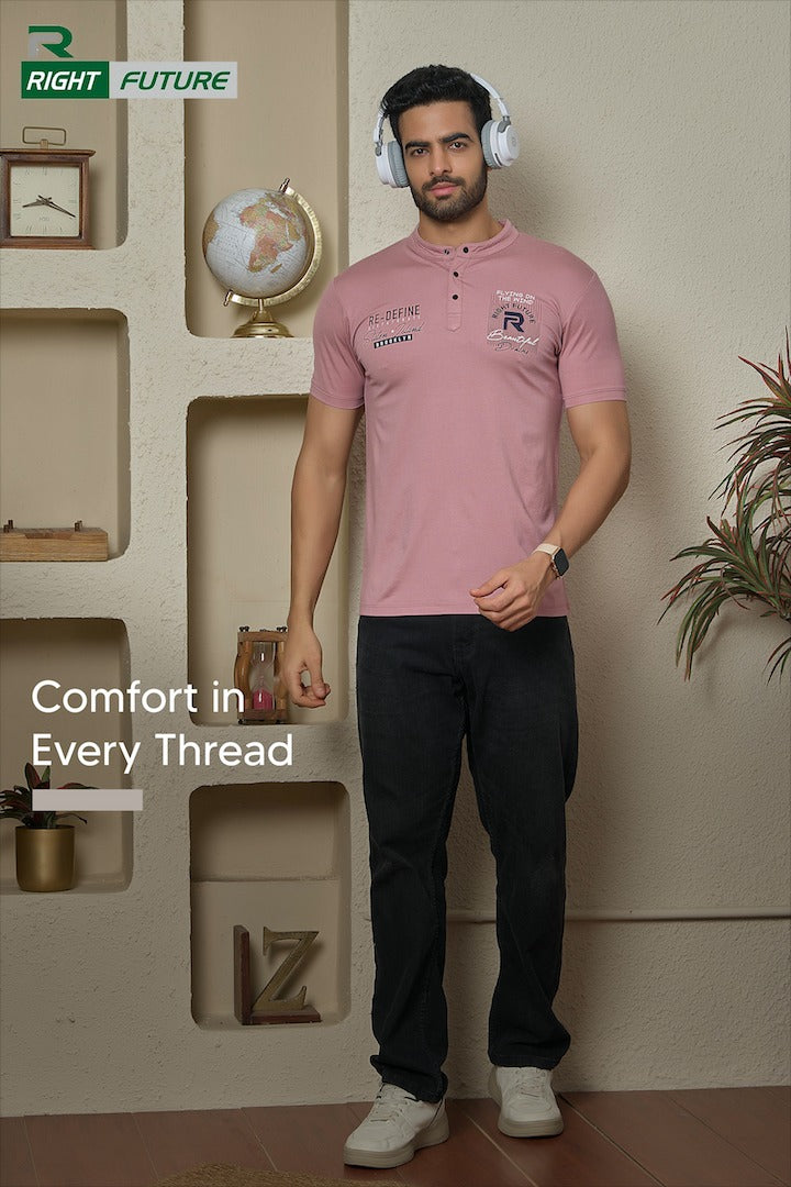 Style No 687 Right Future Tencil Mens Tshirts Exporter Gujarat