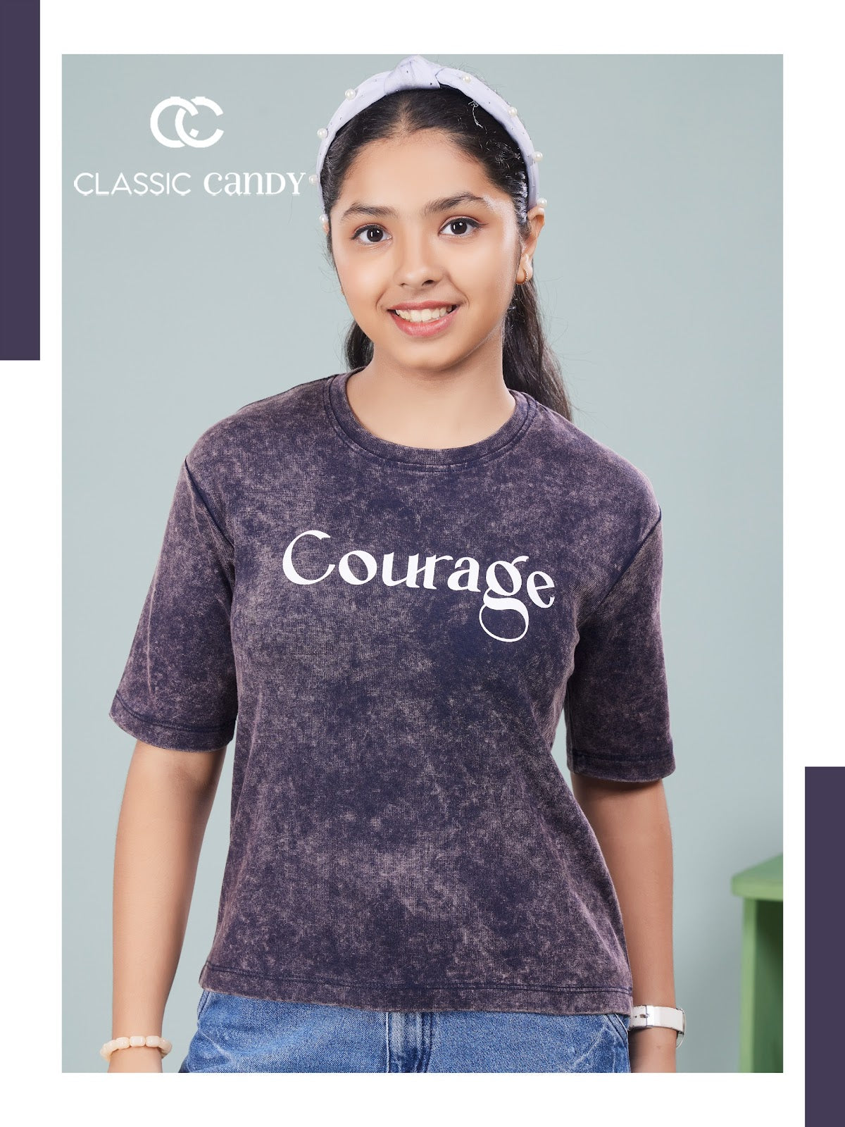 Style No A941 Classic Candy Canvas Girls Top Supplier