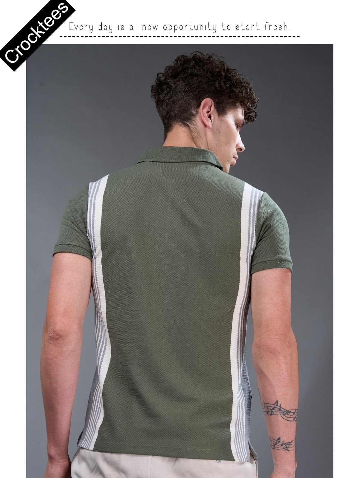 Style No Jh 171 Crocktees Vertical Mens Tshirts Wholesale Rate