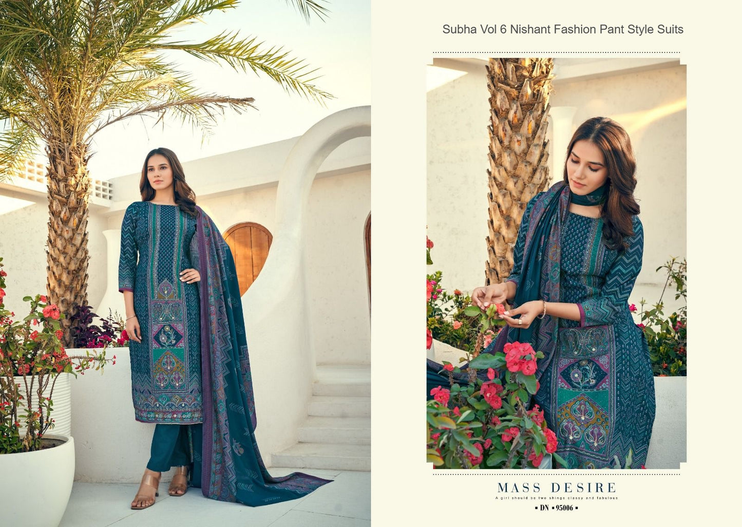 Subha Vol 6 Nishant Fashion Modal Silk Pant Style Suits Wholesale Price