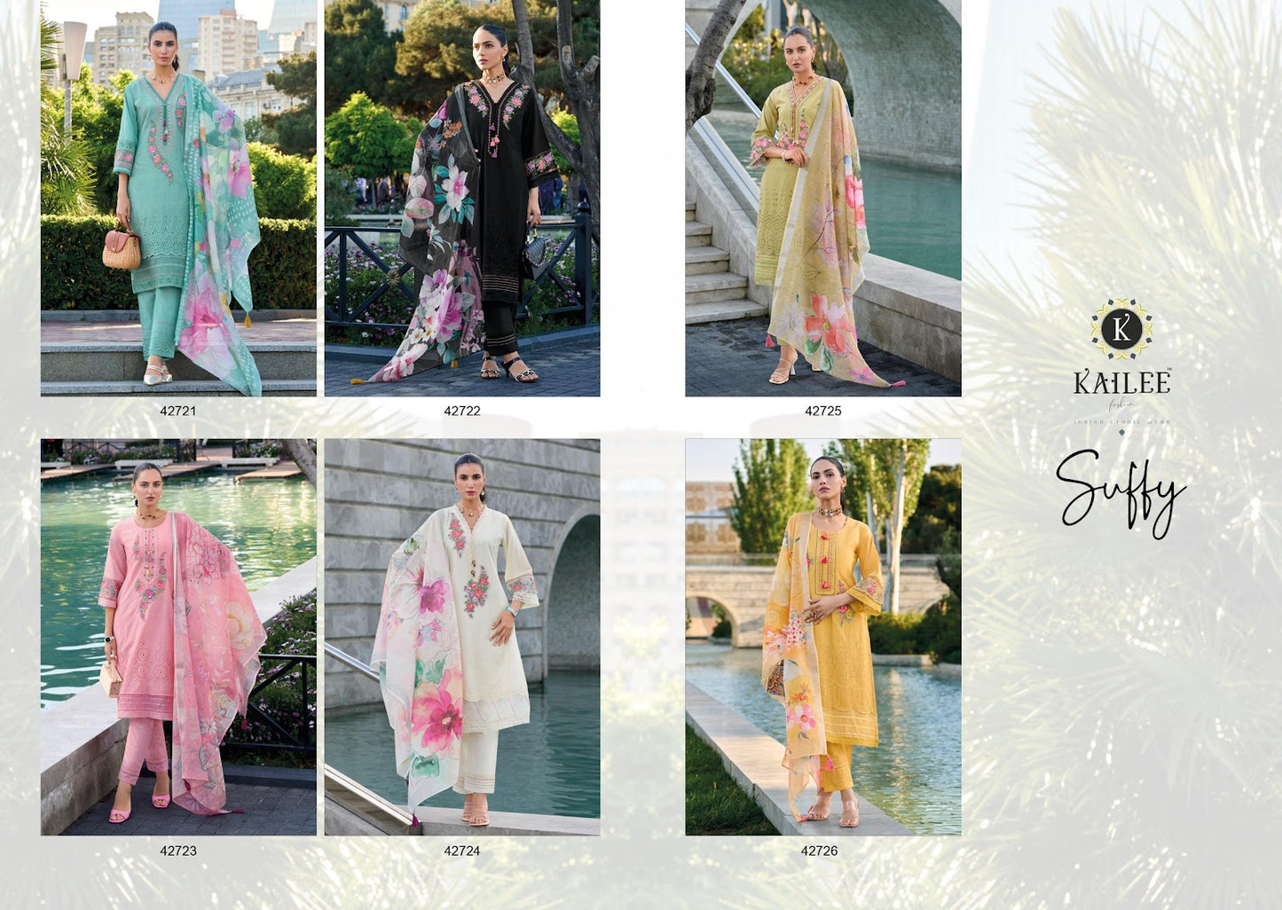 Suffy Kailee Fashion Cotton Readymade Pant Style Suits Wholesaler Gujarat