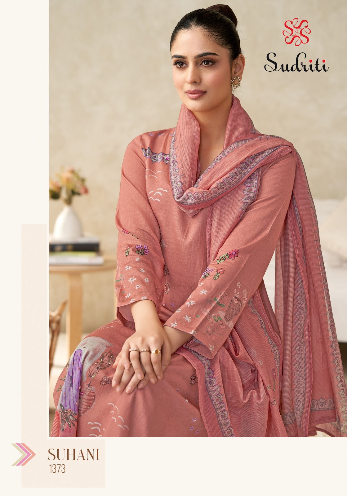 Suhani Sudriti Sahiba Pant Style Suits Wholesale Price