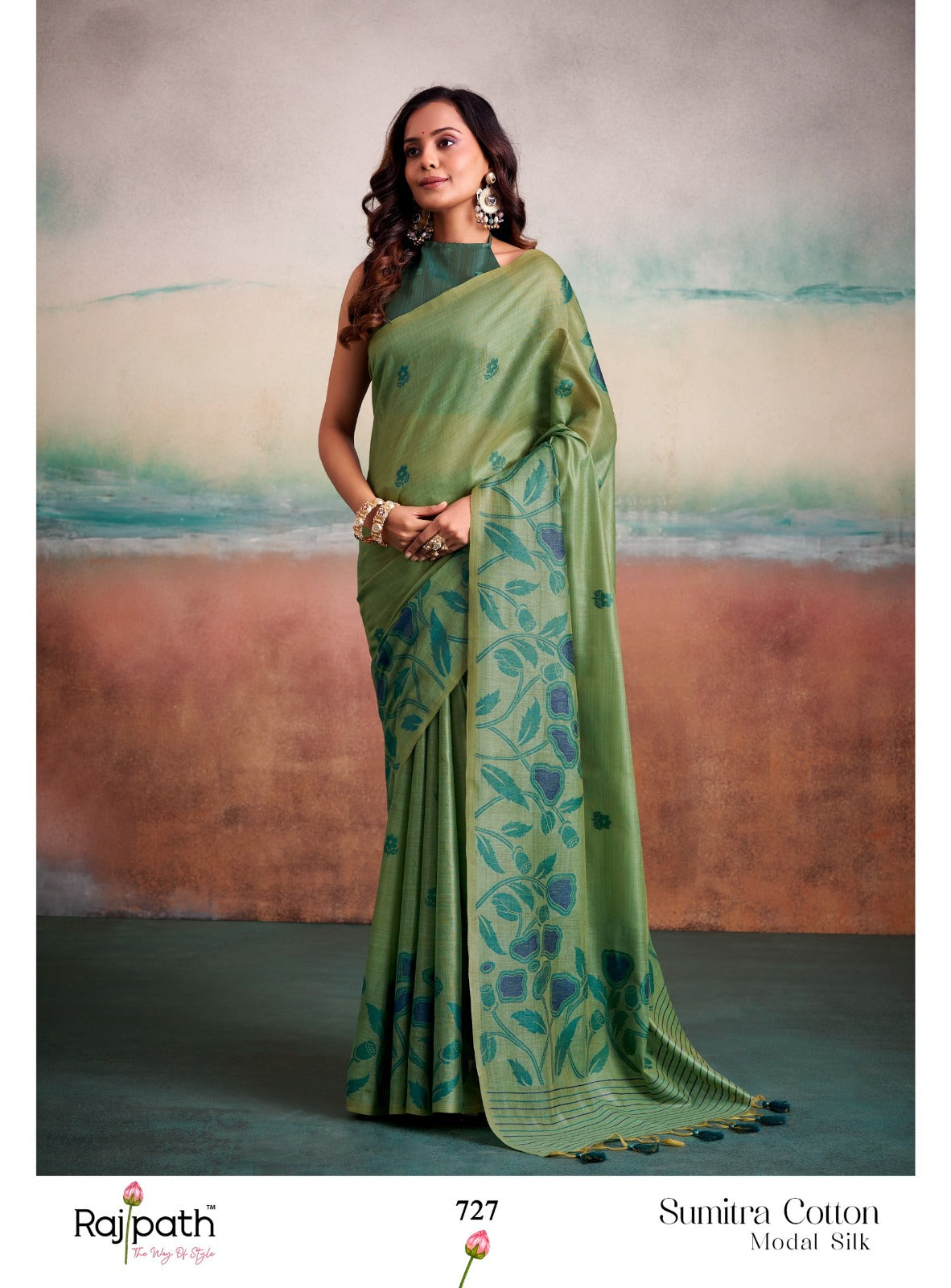 Sumitra Cotton Rajpath Modal Silk Sarees Manufacturer India