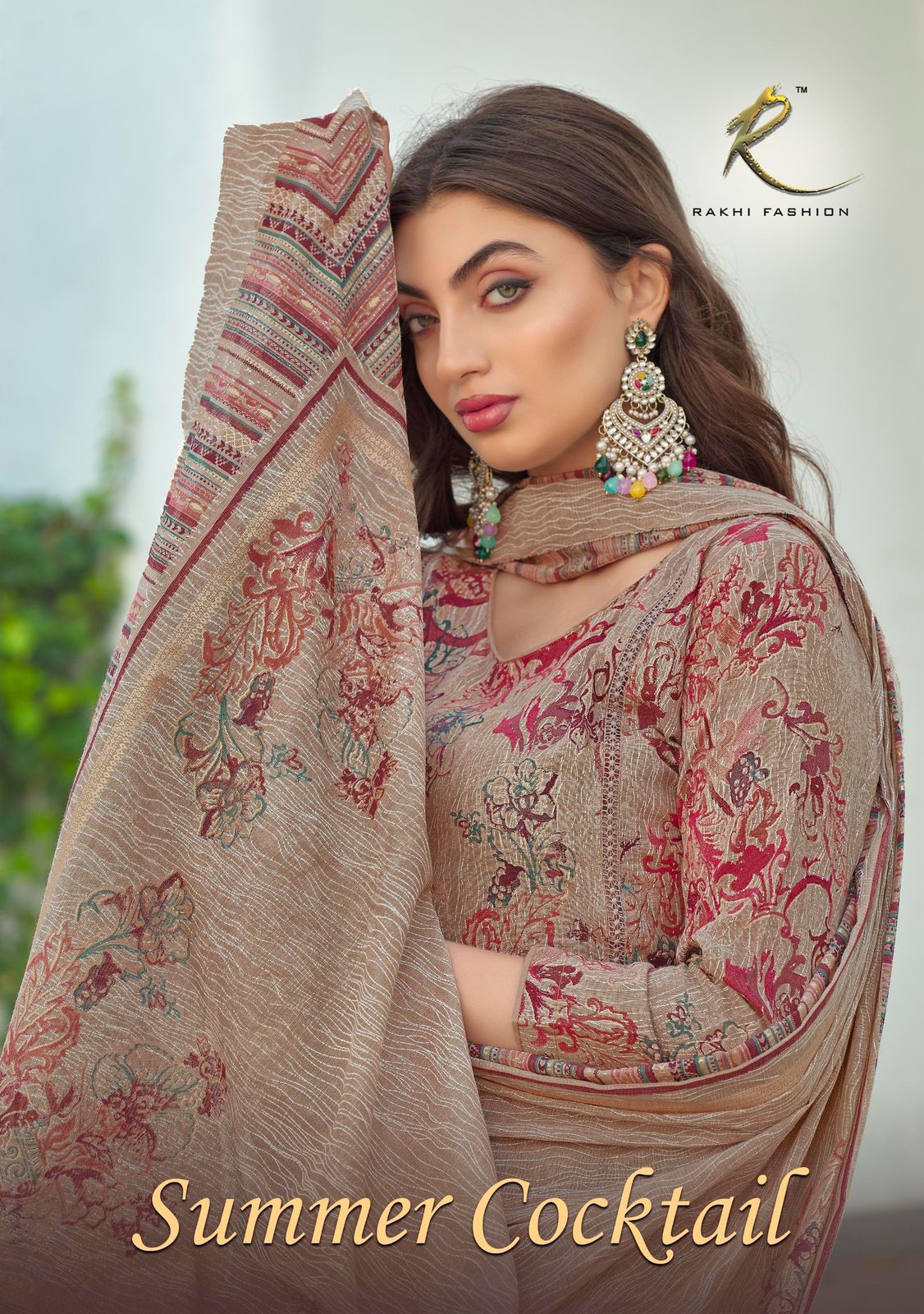 Summer Cocktail Rakhi Fashion Cotton Pant Style Suits Supplier