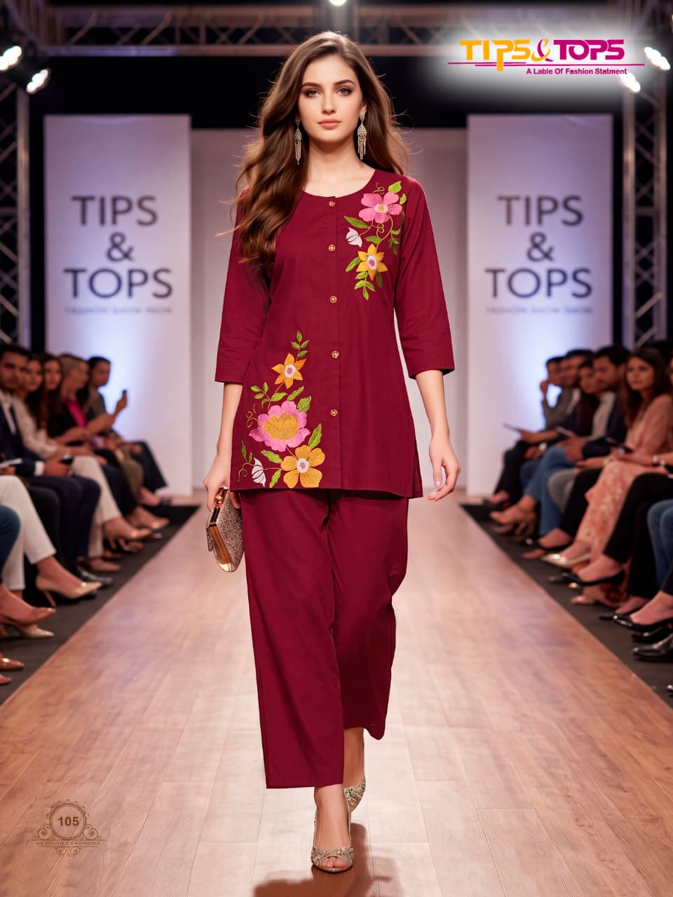 Summer Love Tips Tops Cotton Co Ord Set Exporter India