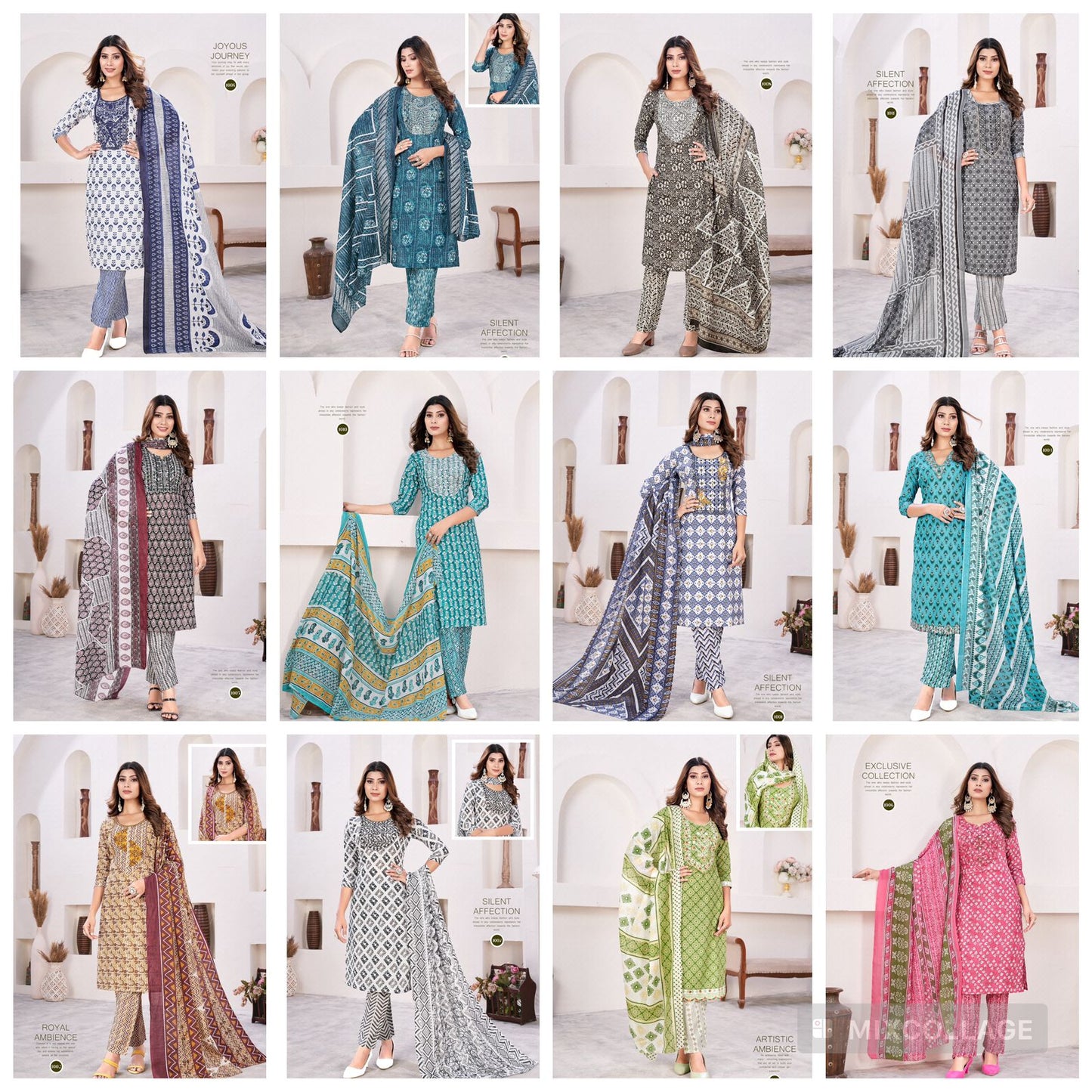 Summer Queen Vol 1 Tht Cotton Readymade Pant Style Suits