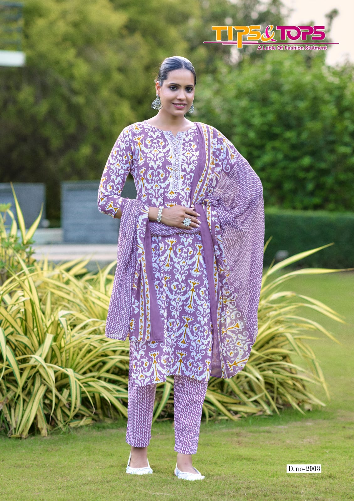 Summer Saga Vol 2 Tips Tops Readymade Cotton Pant Suits Wholesaler India