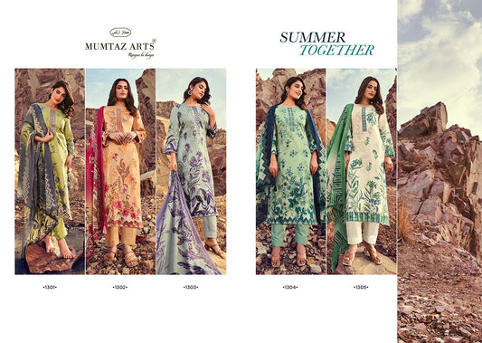 Summer Together Mumtaz Arts Pure Jam Pant Style Suits