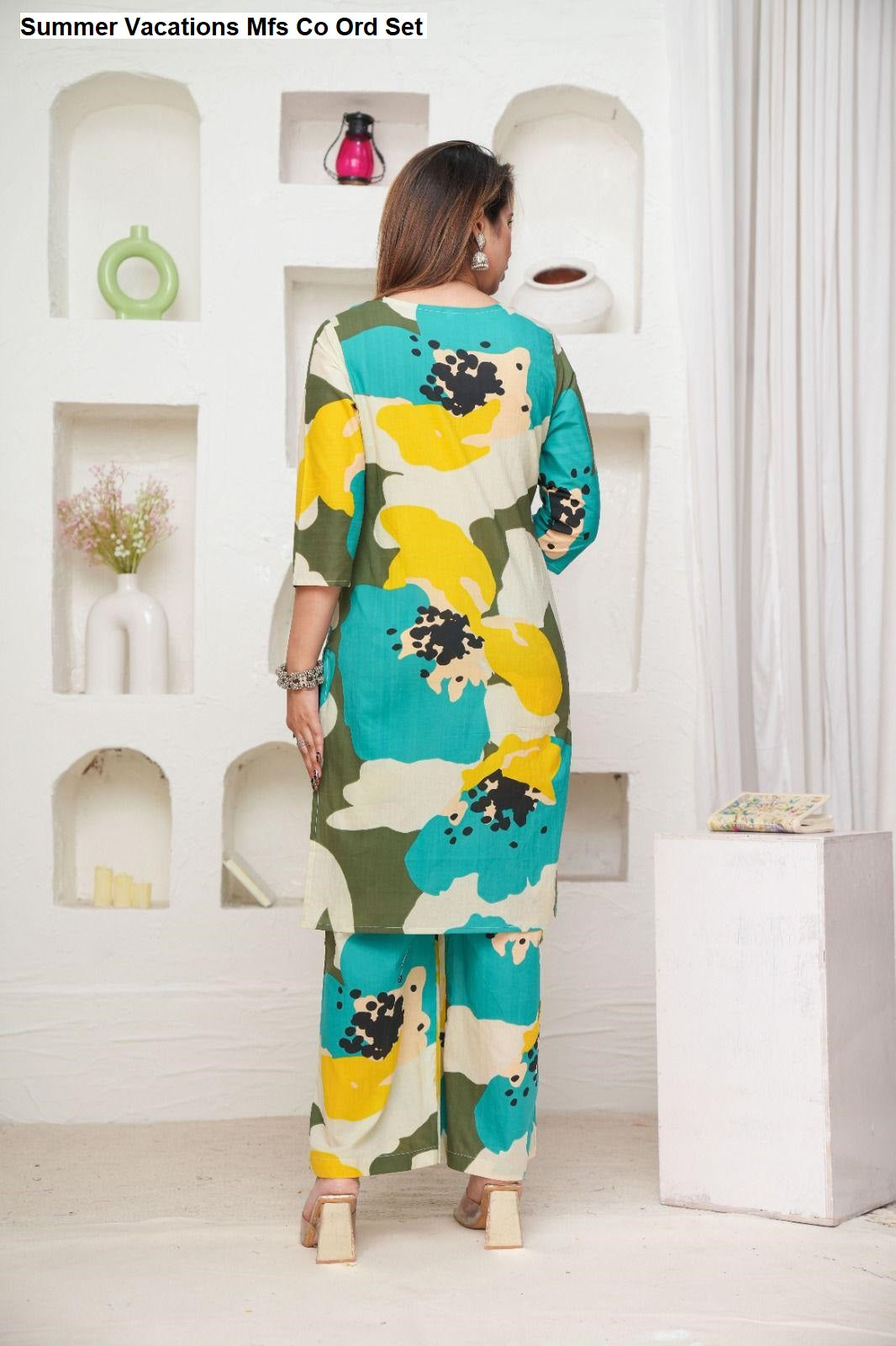Summer Vacations Mfs Cotton Co Ord Set Wholesaler India