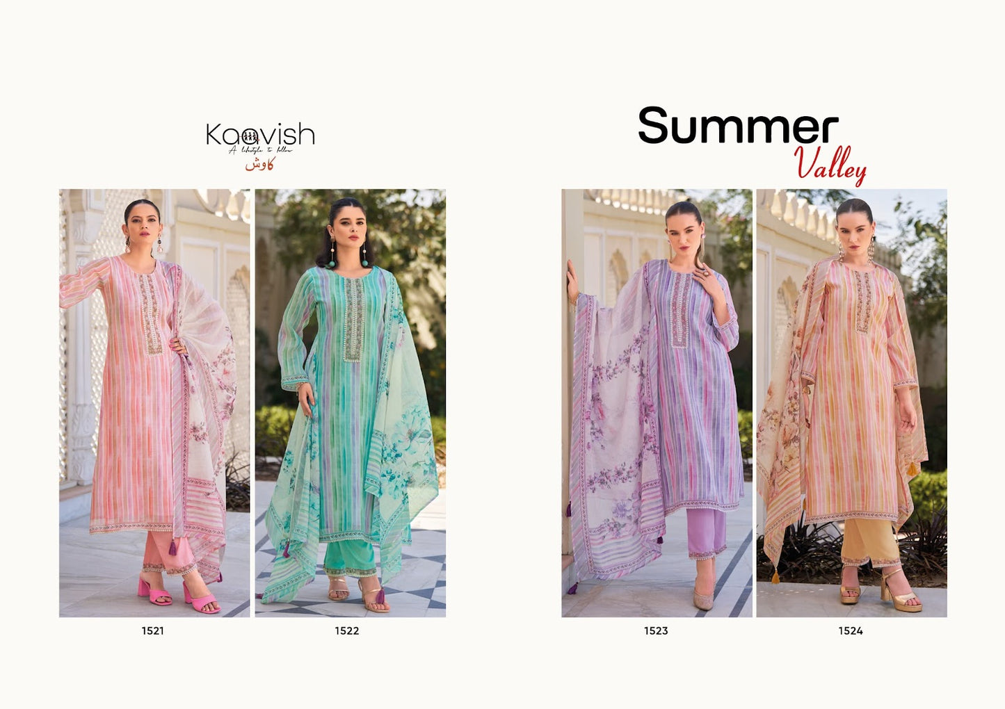 Summer Valley Kaavish Pure Linen Pant Style Suits Manufacturer Ahmedabad
