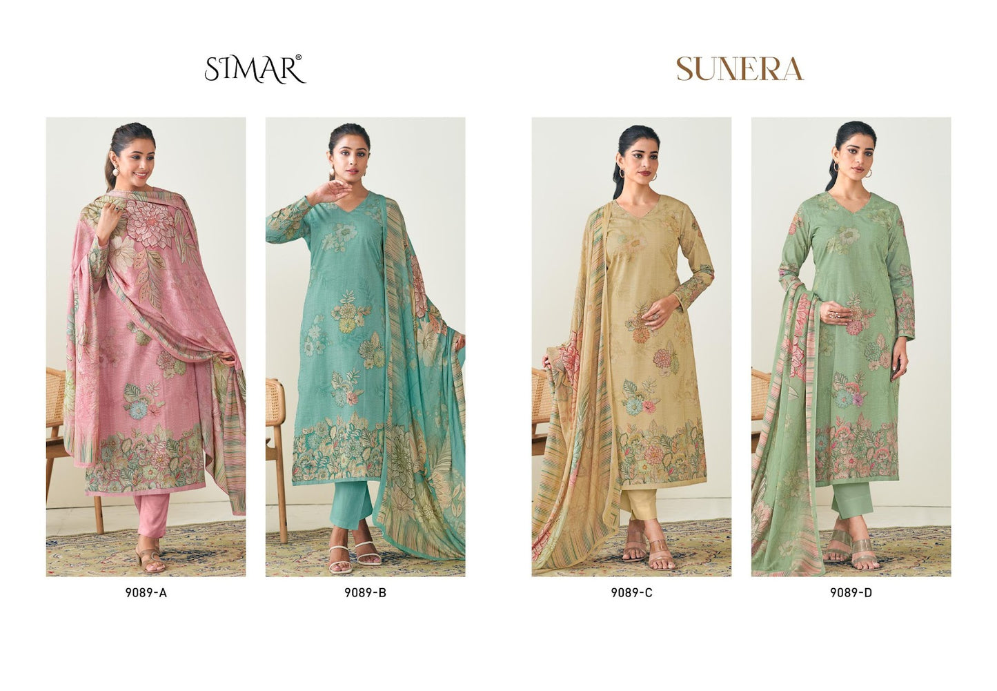 Sunera Simar Pure Lawn Pant Style Suits Exporter
