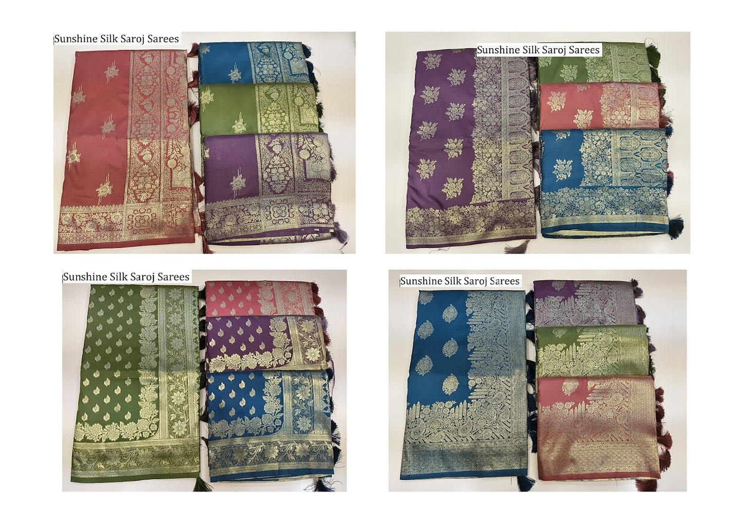 Sunshine Silk Saroj Silk Sarees Wholesaler India
