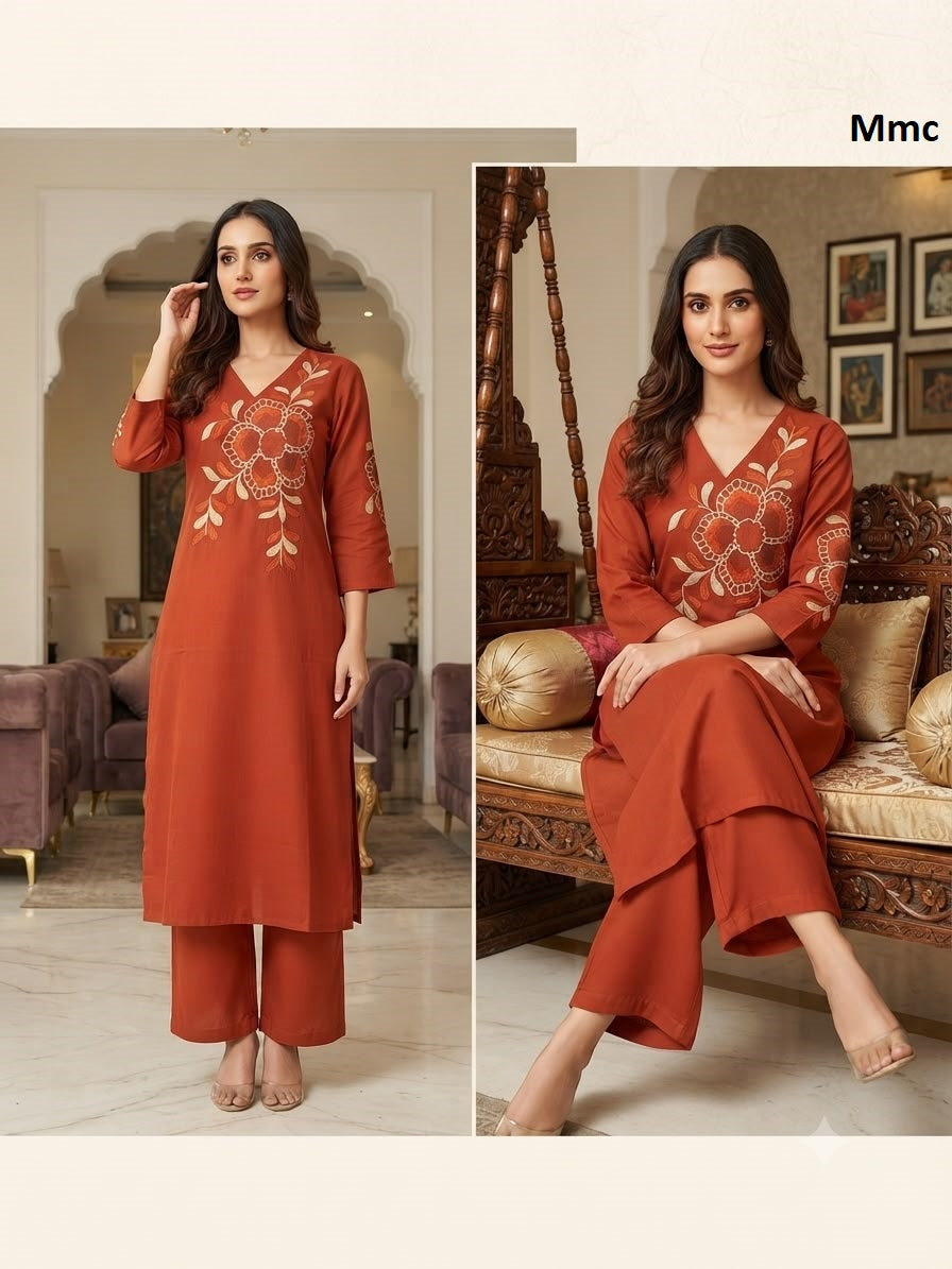 Sunsine 121026 Mmc Dhabu Cotton Co Ord Set Wholesale