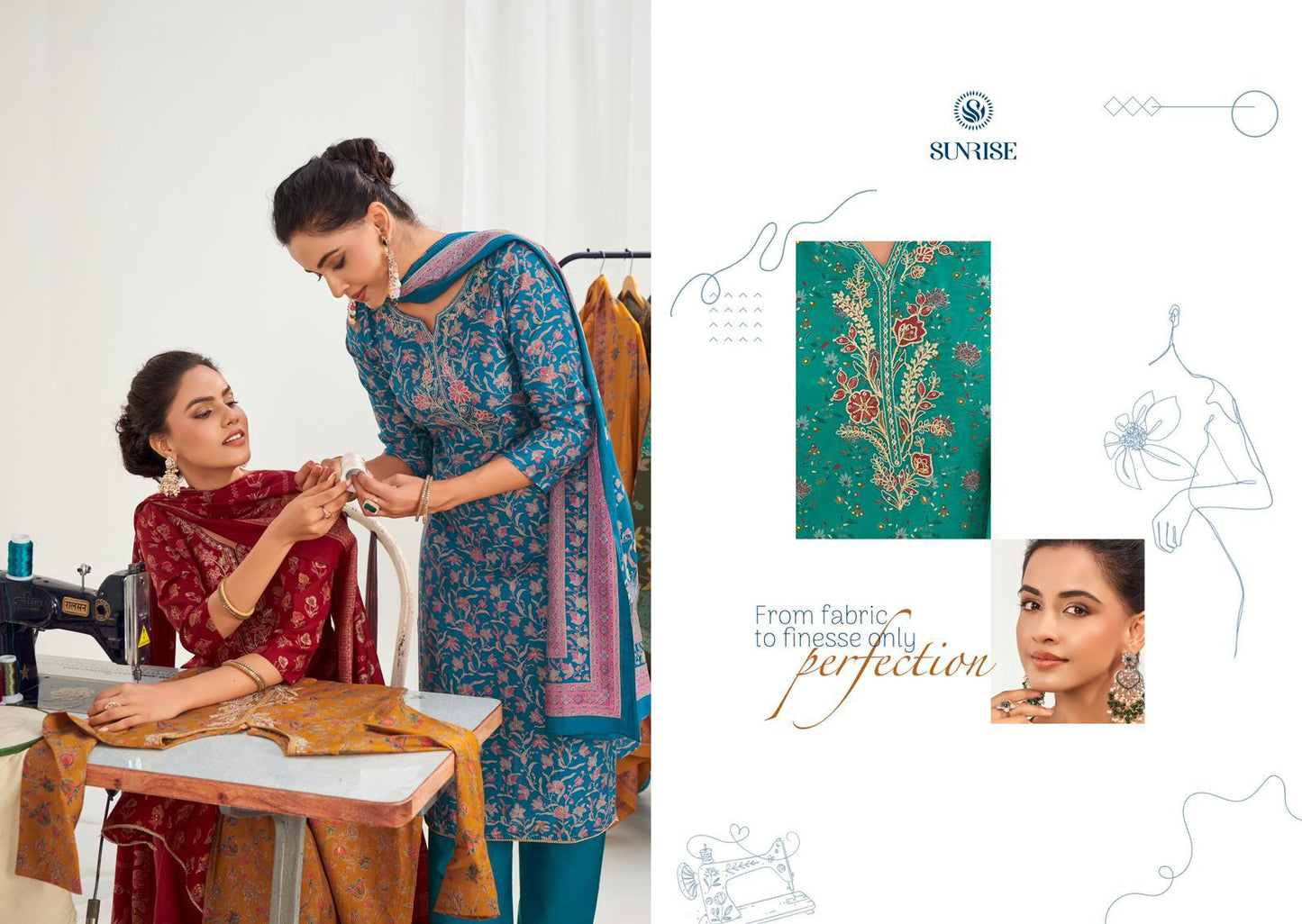 Super Silk Vol 12 Sunrise Modal Silk Pant Style Suits Wholesaler Ahmedabad