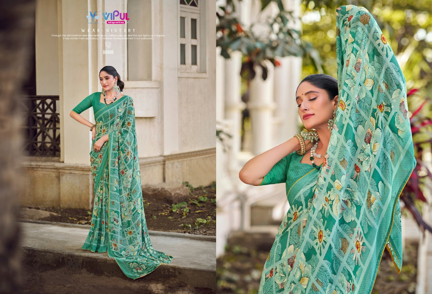 Surilee Vipul Georgette Sarees Exporter India