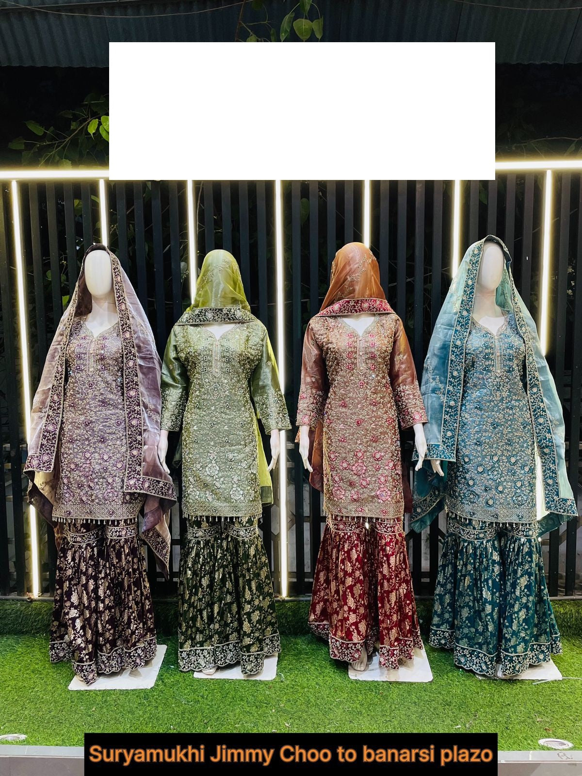 Suryamukhi Tj Readymade Sharara Suits