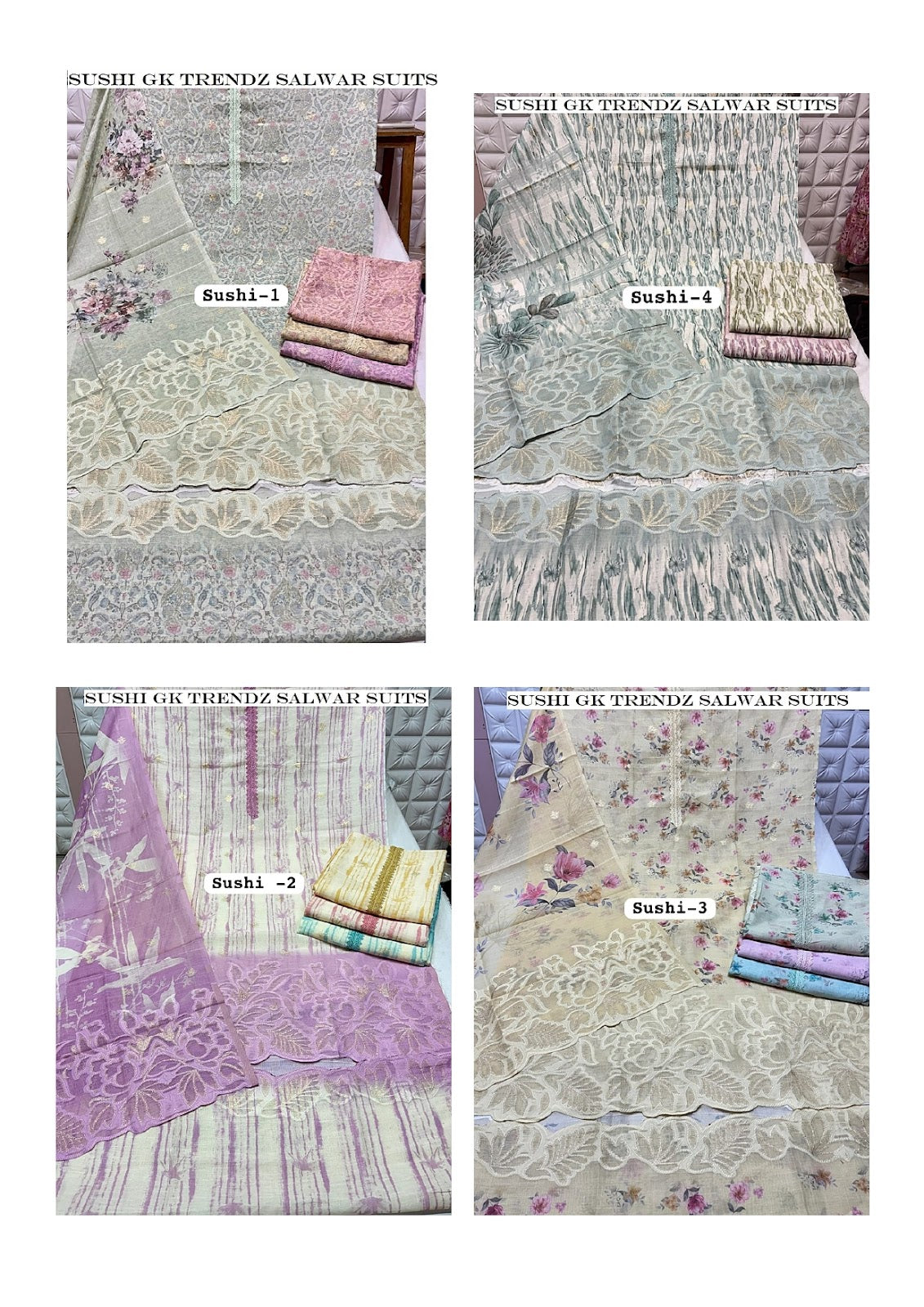 Sushi Gk Trendz Salwar Suits Exporter
