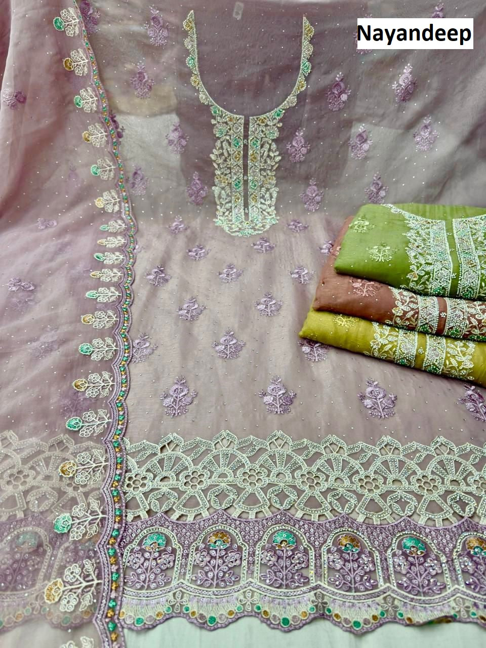 Sushma Nayandeep Rose Gold Salwar Suits Wholesale Rate