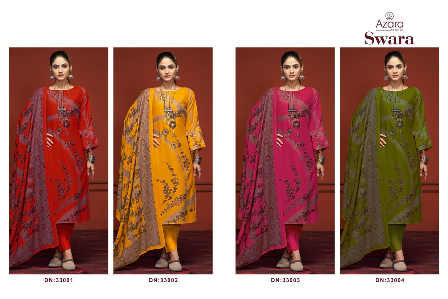 Swara Radhika Fashion Azara Cotton Karachi Salwar Suits Wholesaler
