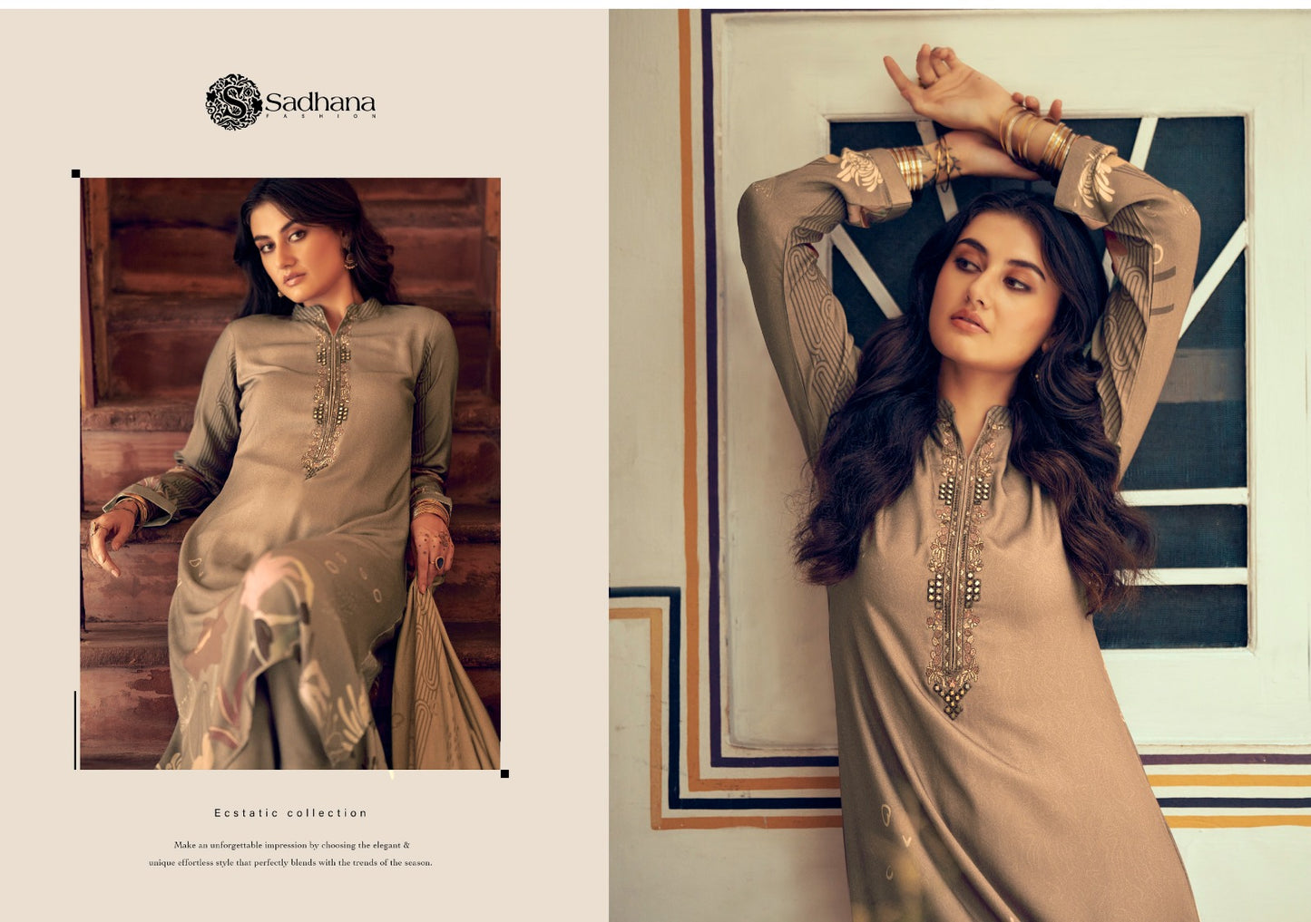 Swara Vol 2 Sadhana Jam Cotton Pant Style Suits Wholesaler Gujarat