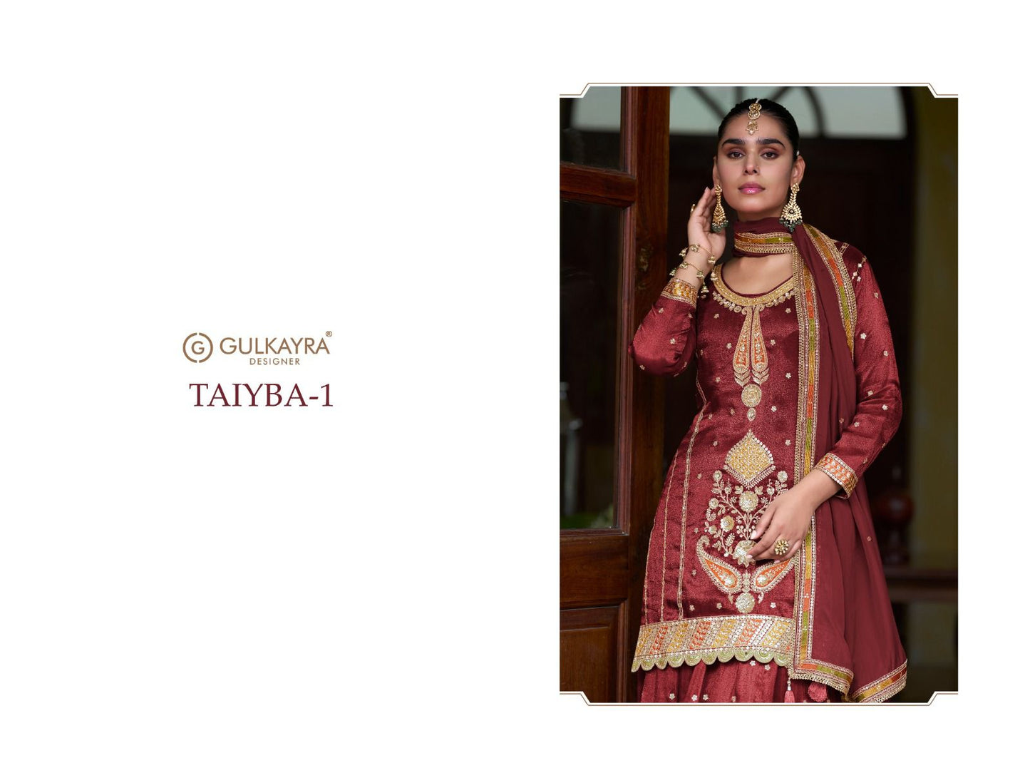 Taiyba 1 Gulkayra Designer Readymade Suits Supplier Ahmedabad