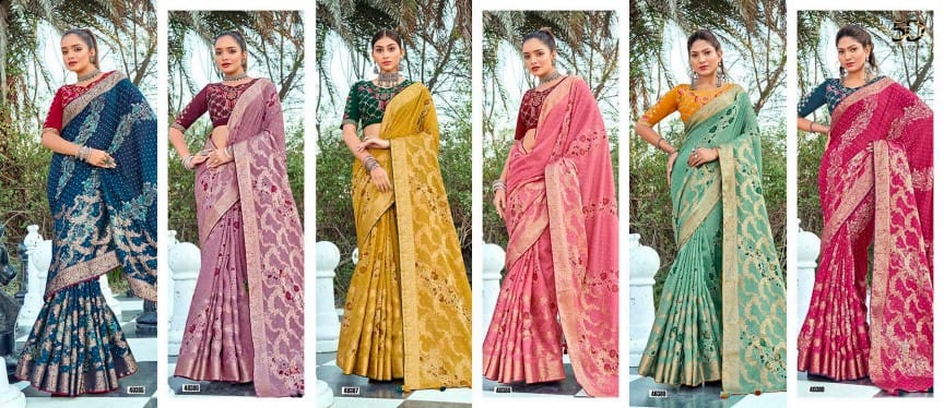 Tamanna 5D Designer Cotton Jacquard Sarees