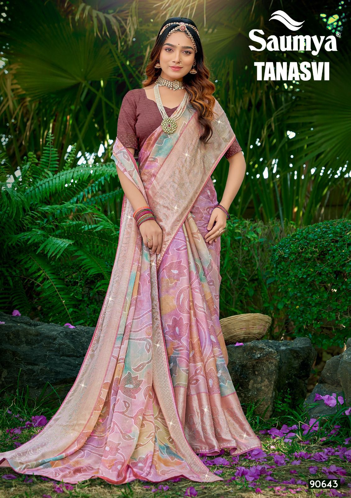 Tanasvi Saumya Chiffon Sarees Supplier
