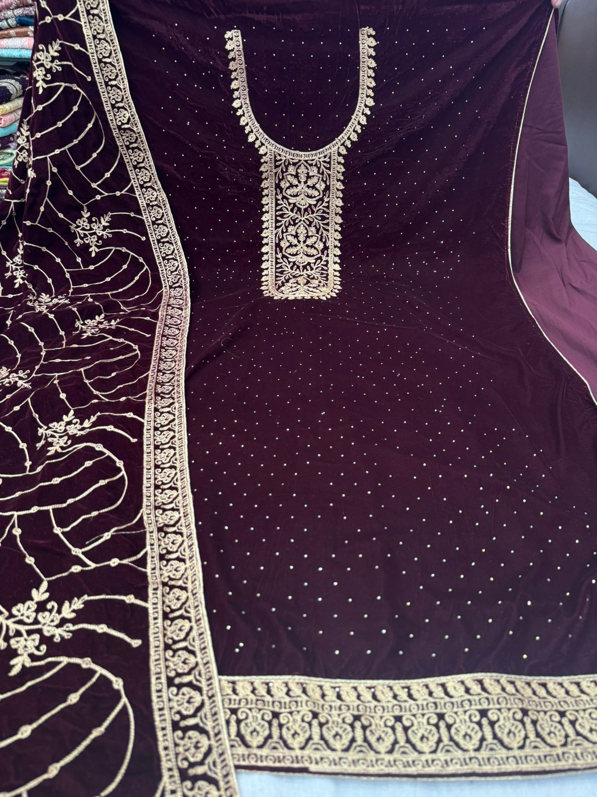 Tango Nayandeep Velvet Suits Wholesaler Gujarat