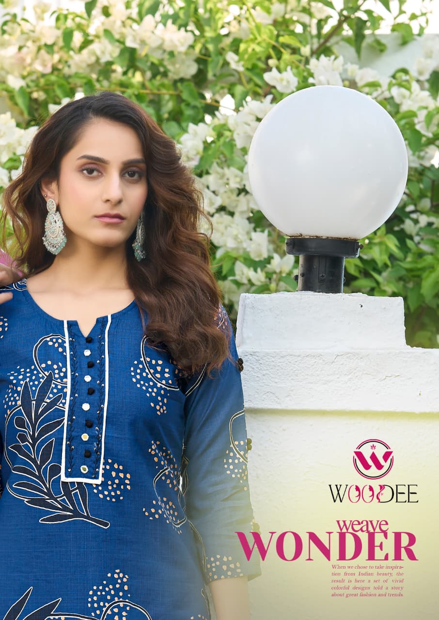 Tanya Woodee Viscose Readymade Pant Style Suits Wholesaler Gujarat