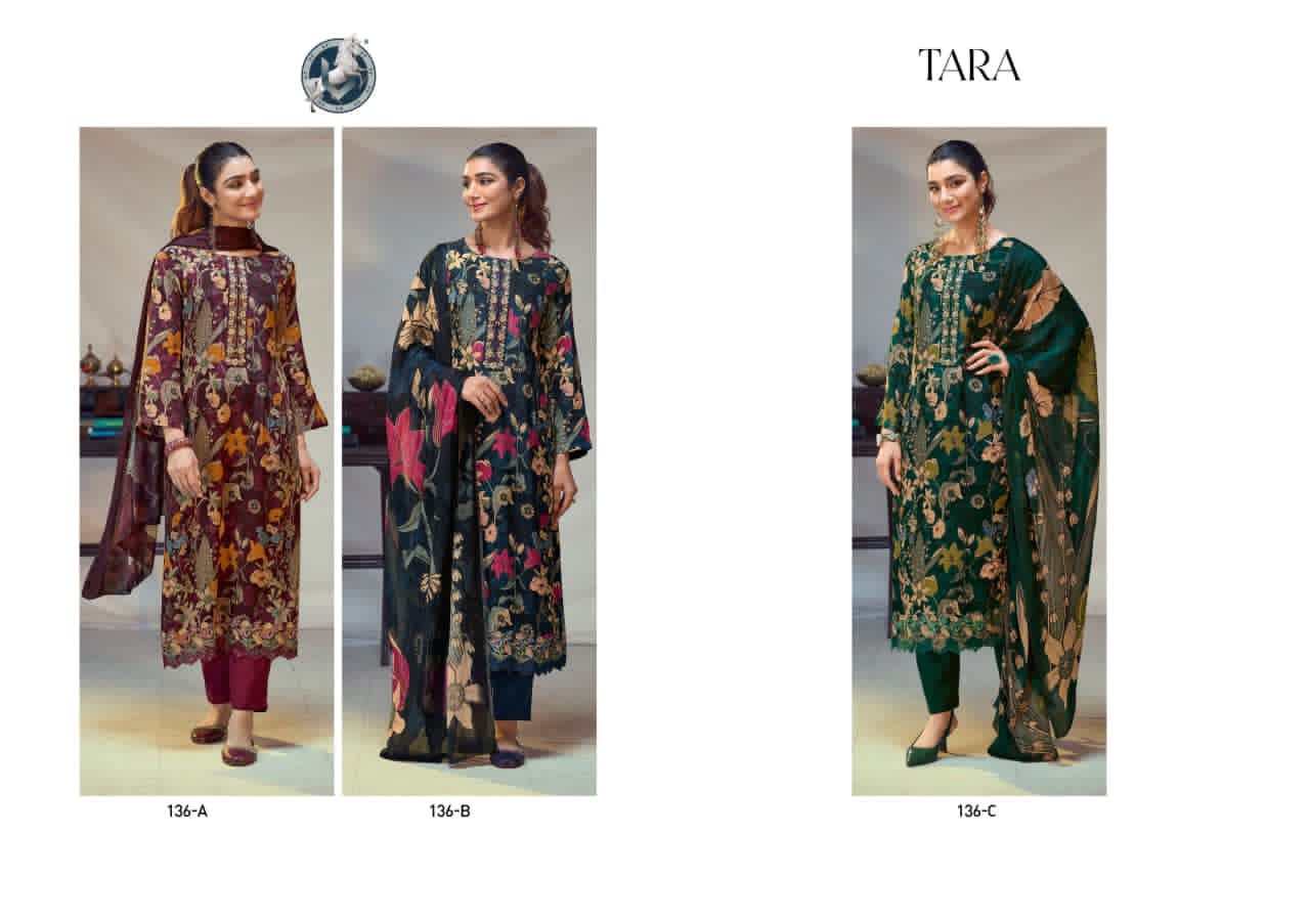Tara Vivek Pure Natural Pant Style Suits Exporter