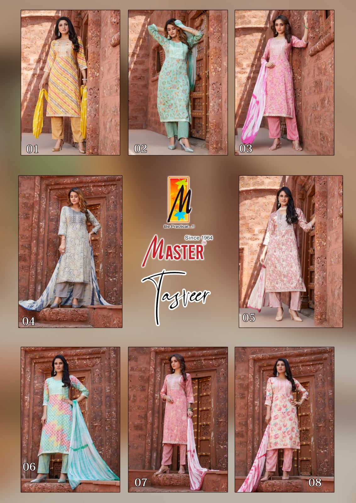 Tasveer Master Capsule Readymade Pant Style Suits