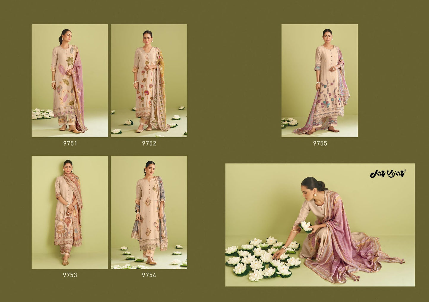 Tejori Jay Vijay Tissue Jacquard Pant Style Suits Wholesaler