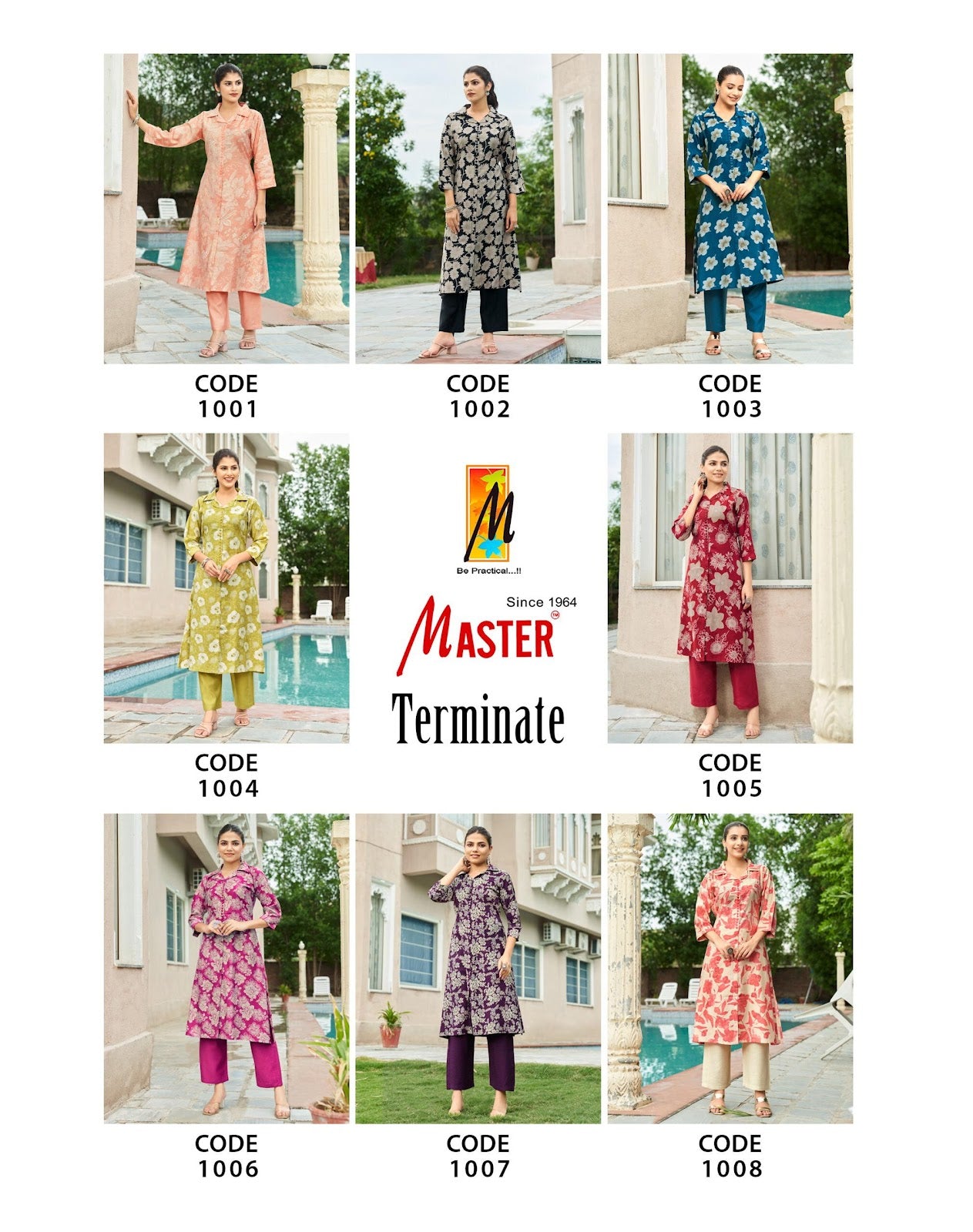 Terminate Master Vertican Co Ord Set Wholesaler India