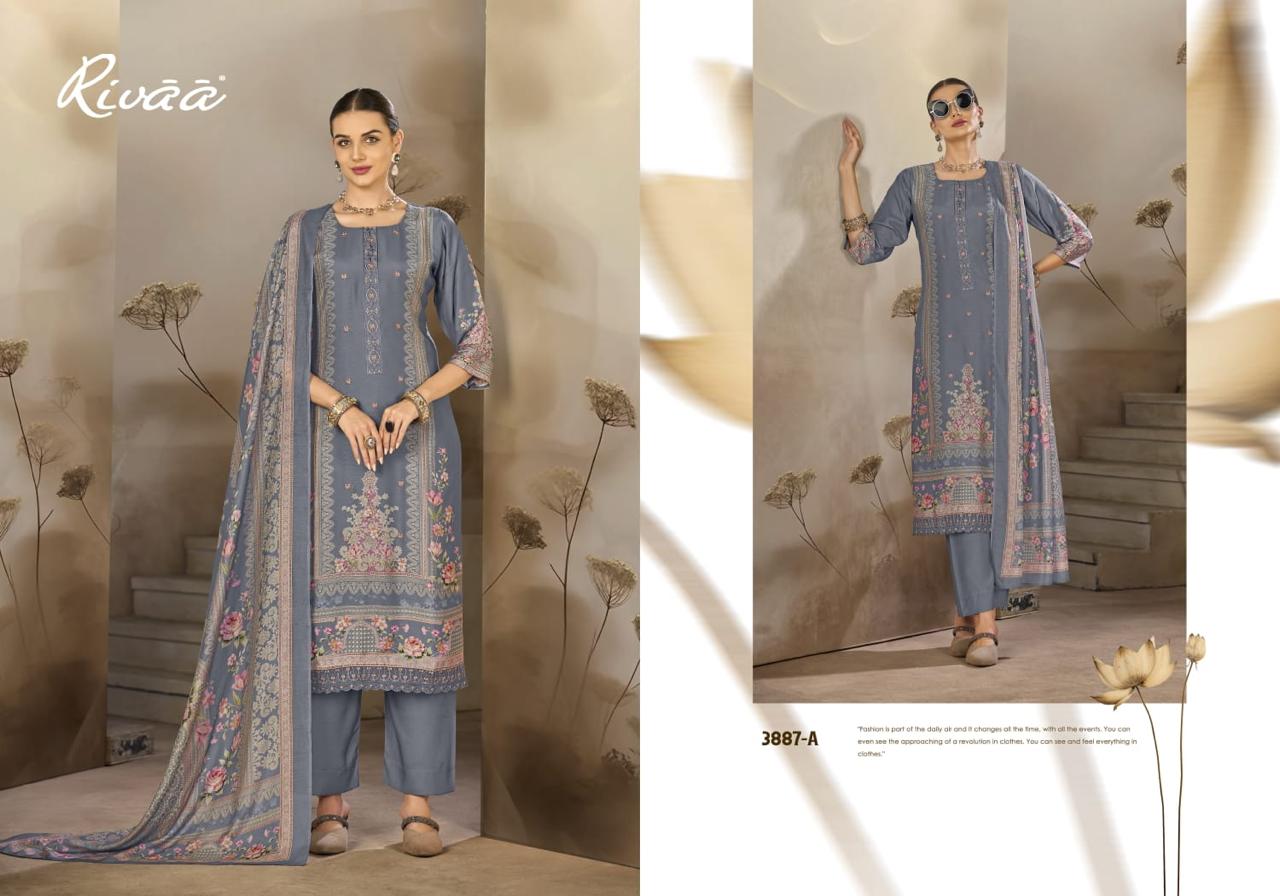 Tessa 2 Rivaa Bemberg Silk Pant Style Suits Wholesaler