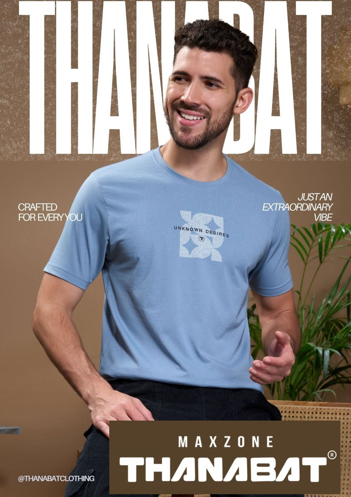 Thanabat 2085 Maxzone Clothing Cotton Mens Tshirts Manufacturer Ahmedabad