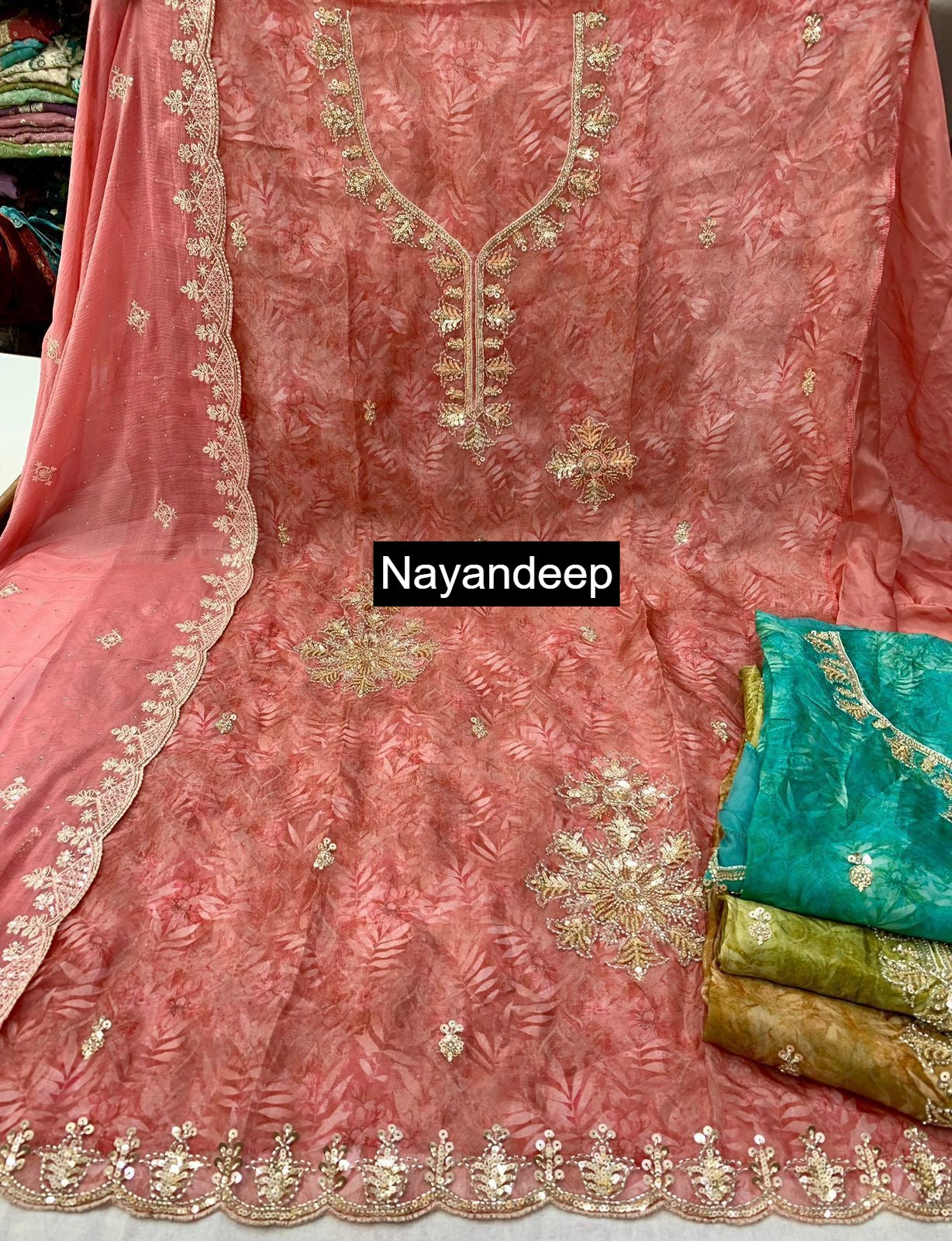 Tina Nayandeep Viscose Salwar Suits Wholesaler Gujarat
