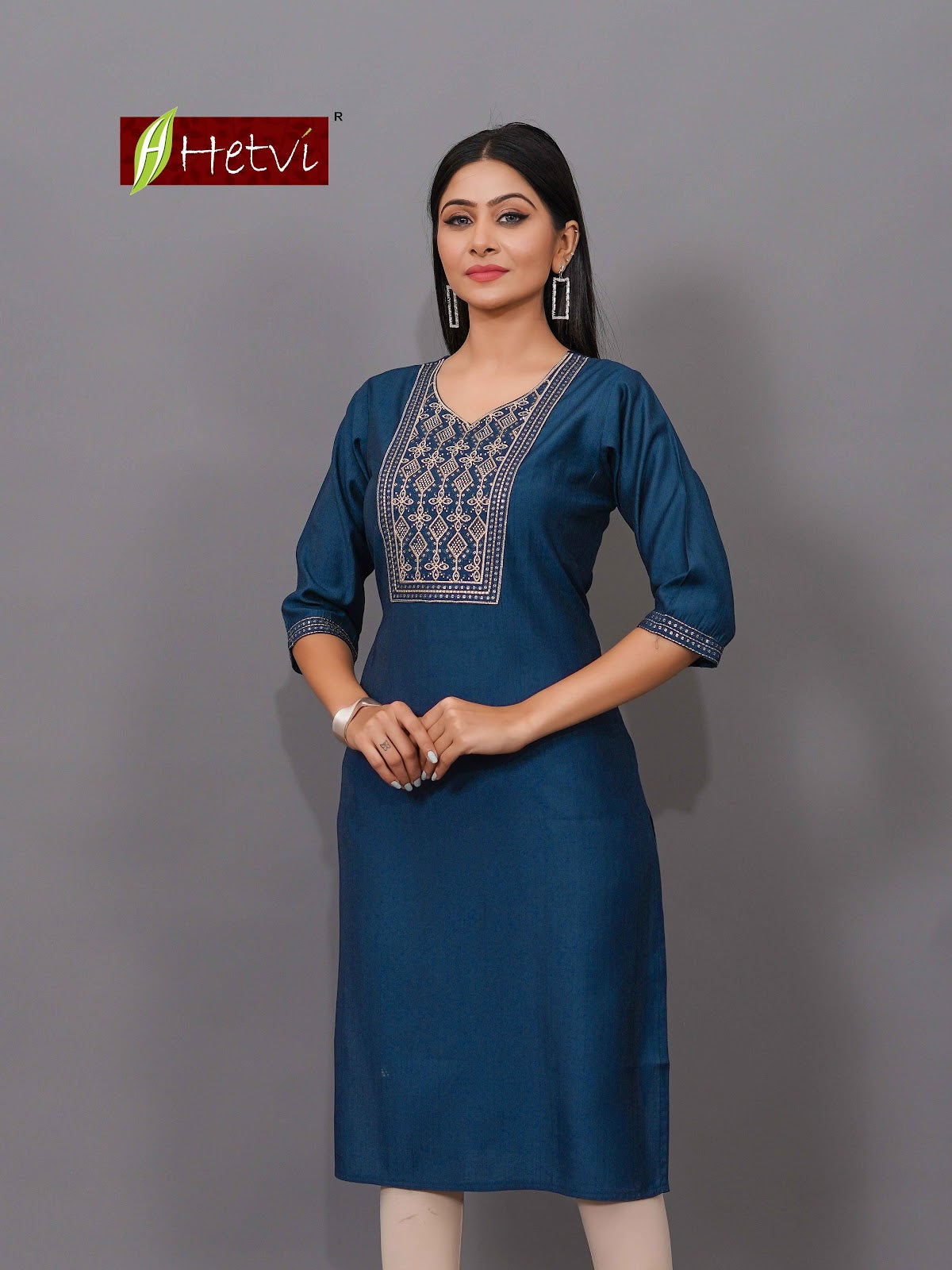 Titly Hetvi Straight Cut Kurtis Manufacturer